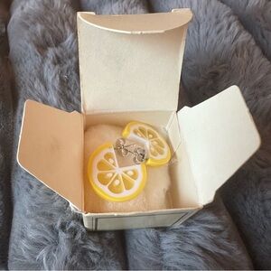 Vintage Avon Lemon Slice Earrings